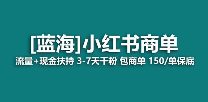 最强蓝海项目,小红书商单!长期稳定,7天变现,商单分配,月入过万