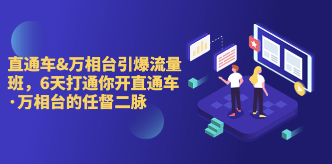 直通车+万相台引爆流量班,6天打通你开直通车·万相台的任督 二脉