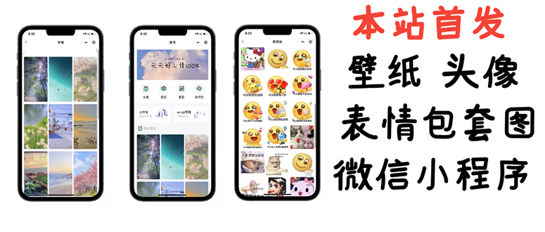 小白0基础搭建微信壁纸头像表情包小程序:一单赚几百【含源码+视频教程】