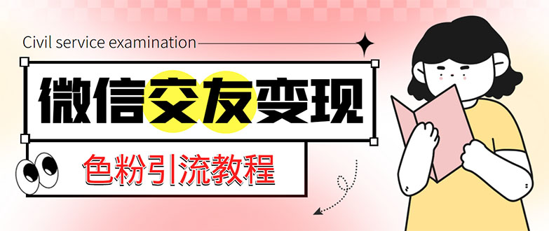 微信交友变现项目,吸引全网LSP男粉精准变现,小白也能轻松上手,日入500+