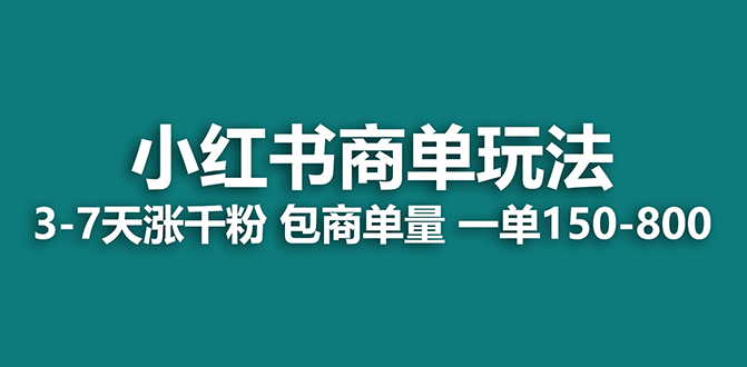 2023最强蓝海项目,小红书商单项目,没有之一!