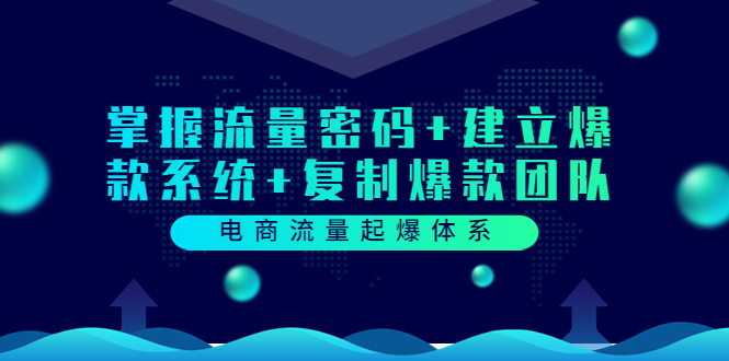 电商流量起爆体系:掌握流量密码+建立爆款系统+复制爆款团队